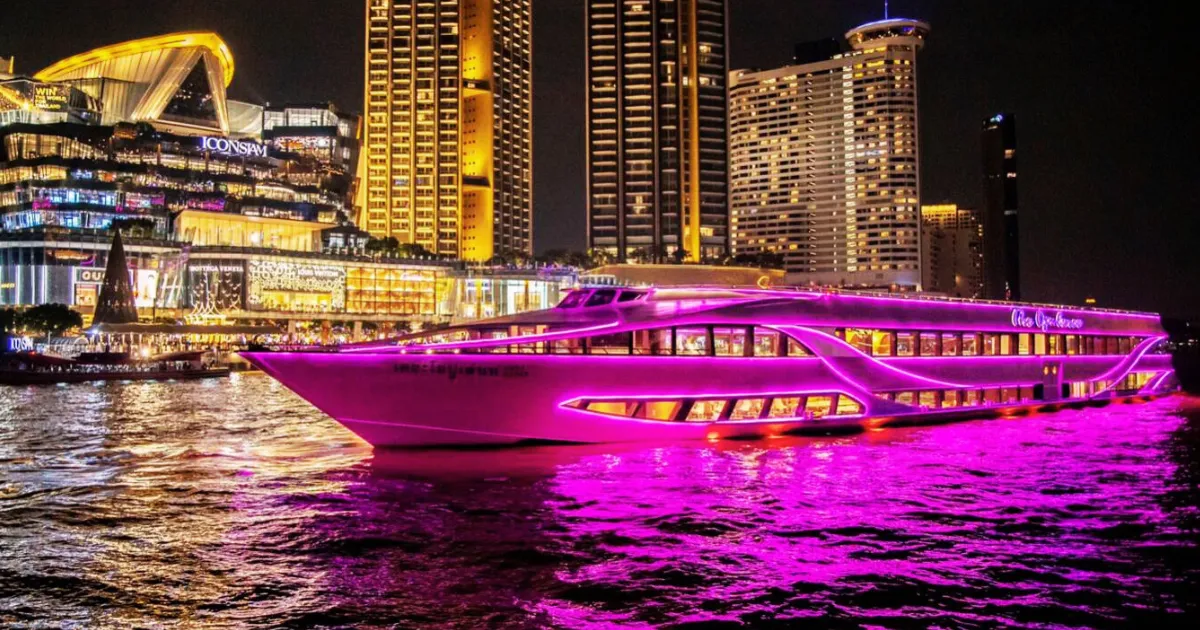 luxury chao phraya river dinner cruise with opulence bangkok